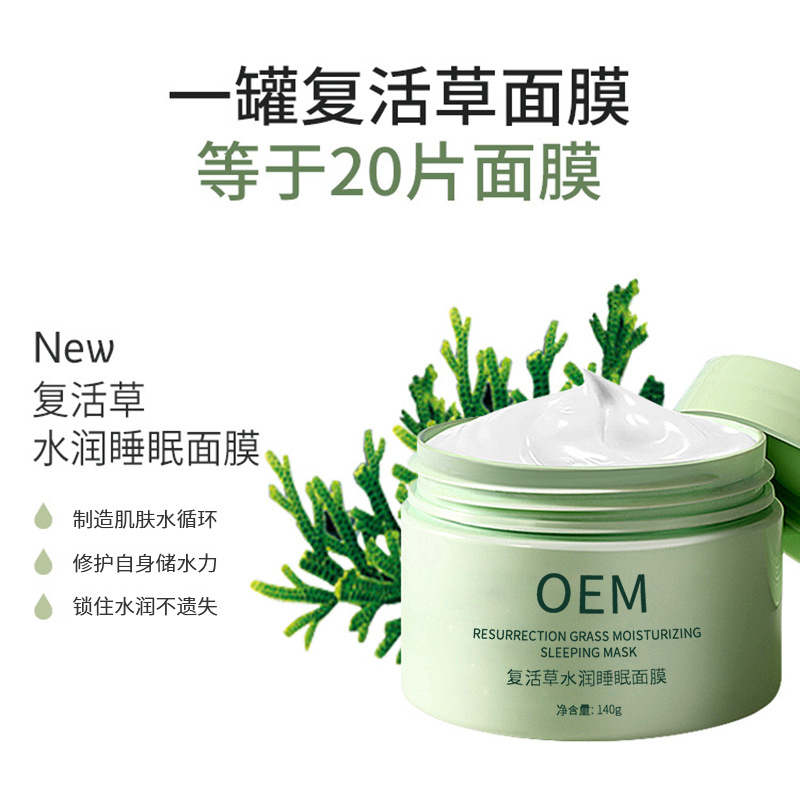 舟山群岛新区_复活草睡眠面膜OEM